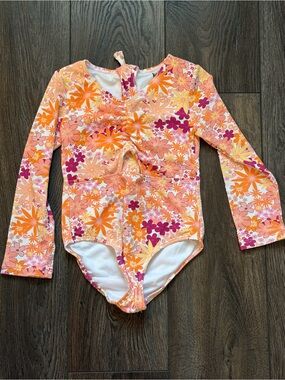 Long sleeved swimsuit